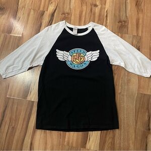 REO Speedwagon Hi Infidelity 40th Anniversary Tour Baseball Tee Size Med Unisex